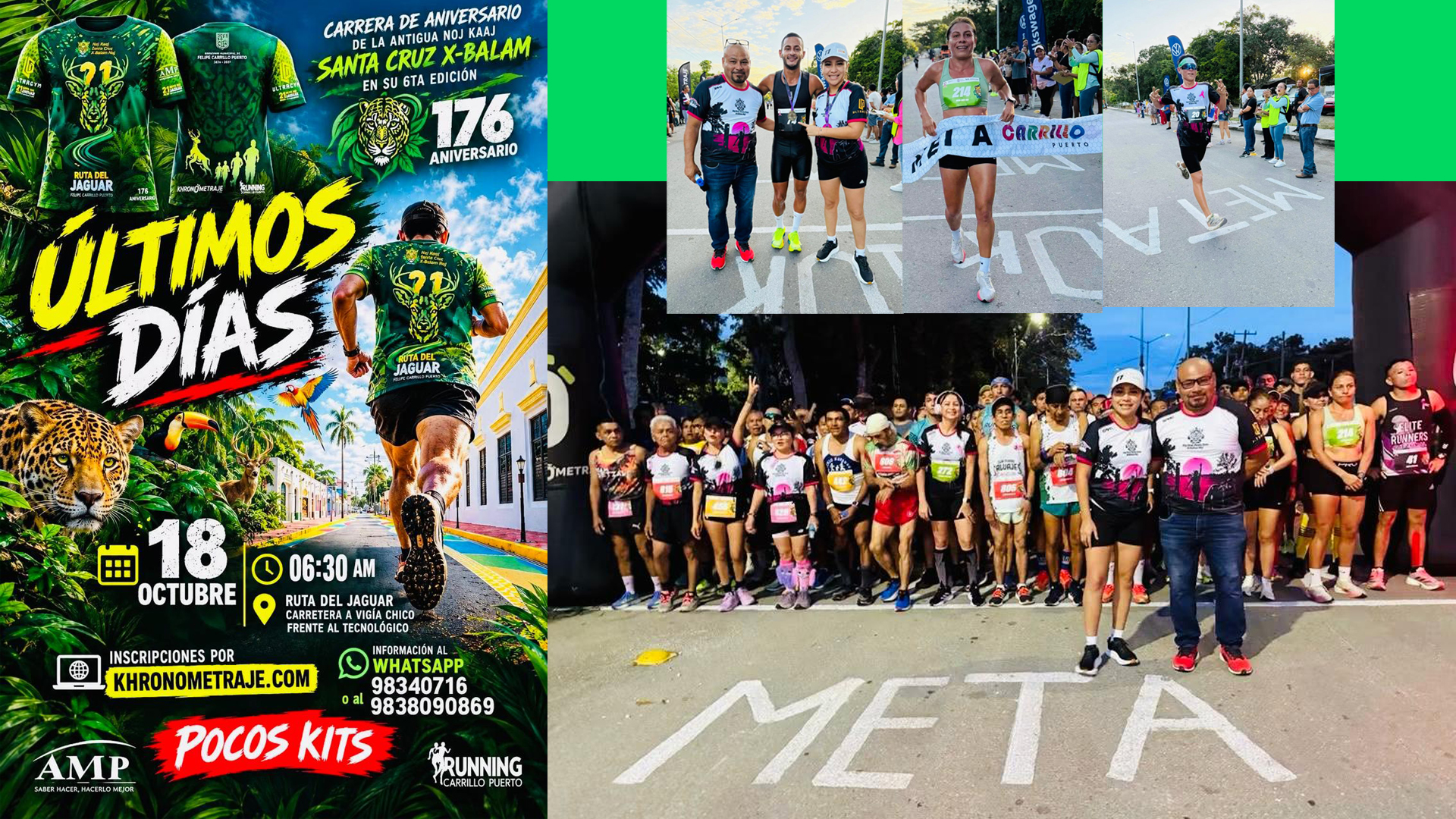 Felipe Carrillo Puerto celebrará 176 años de historia con su primer Medio Maratón
