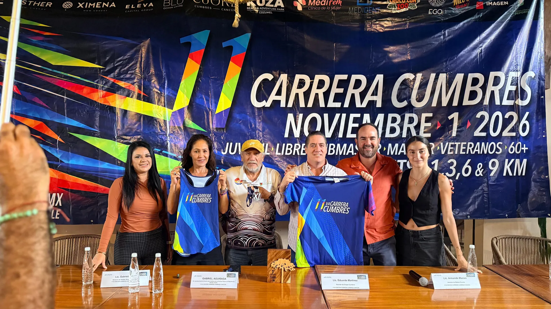 XI Carrera Cumbres en Cancún: deporte, convivencia familiar y apoyo a los Bomberos