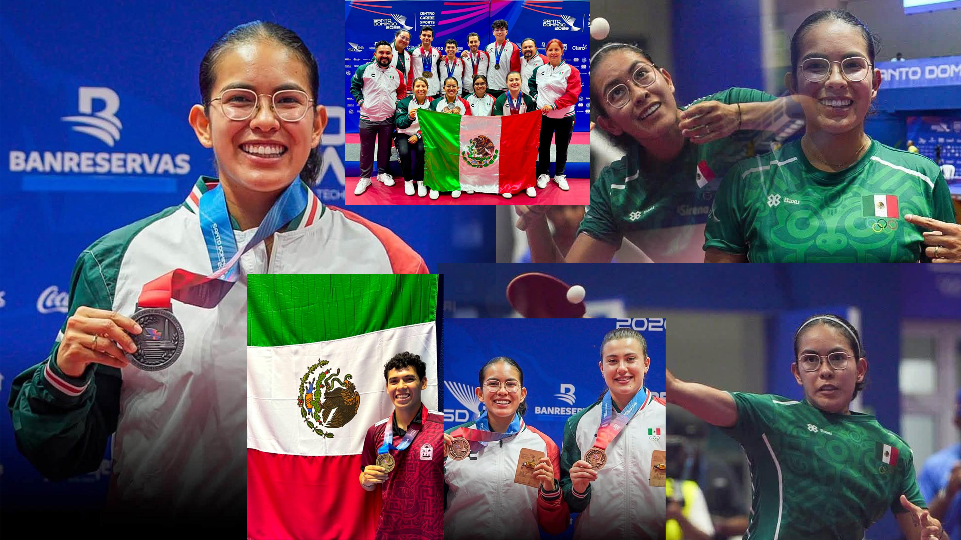 Clío Bárcenas brilla con tres medallas para México en Santo Domingo 2026