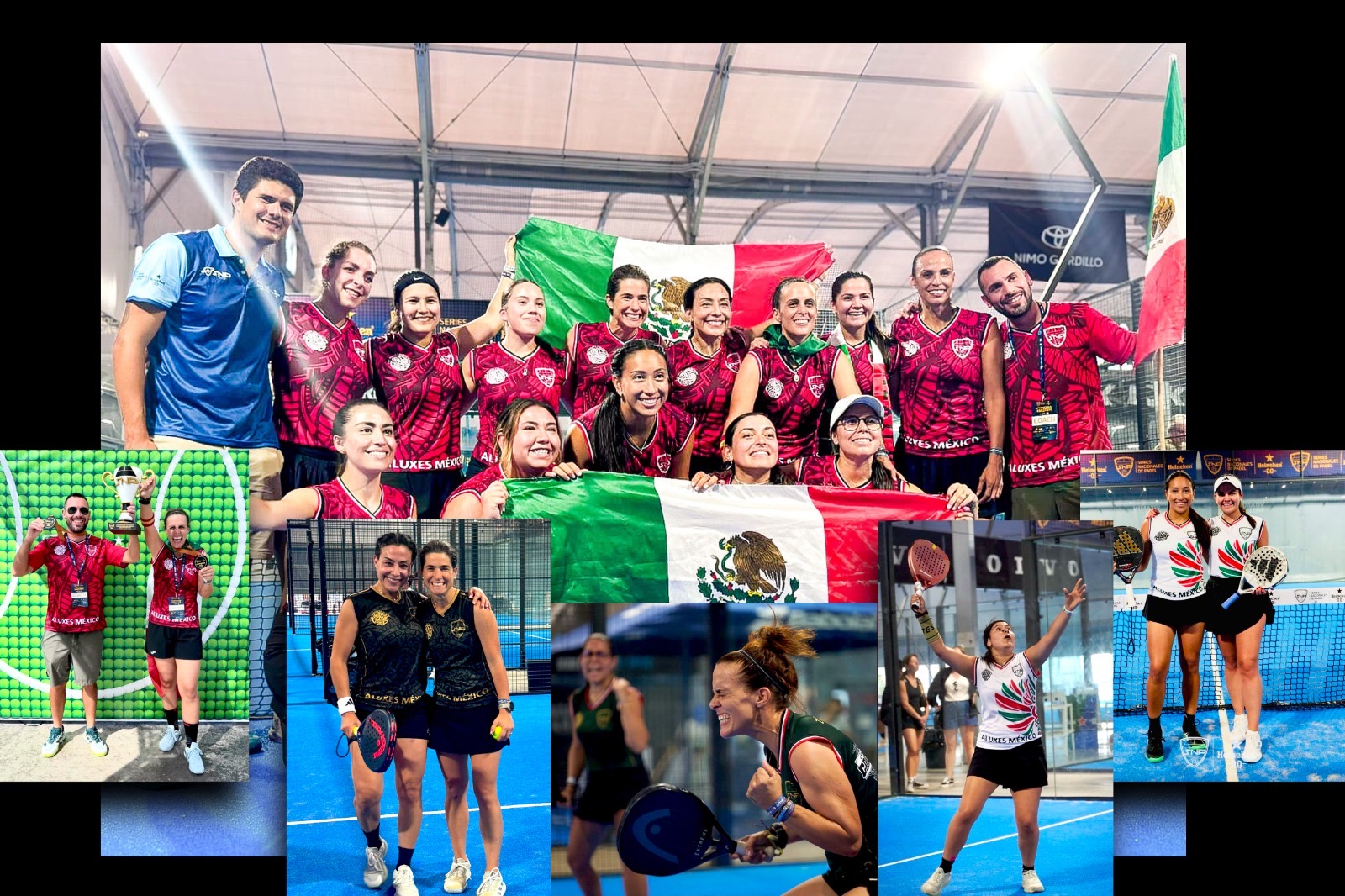 Las Aluxes Cancún hacen historia y se coronan campeonas mundiales de pádel en España